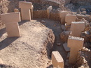 Göbekli Tepe, Kreisförmige Anlage mit Stelen aus Kalkstein  (Foto Joris Peters).